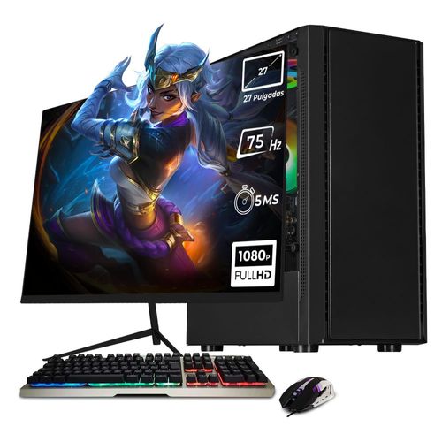 Xtreme pc gaming computadora intel core i9 16gb ssd 1tb monitor 27