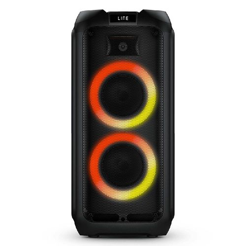 Philips party speaker bluetooth con luces led y entrada para micrófono
