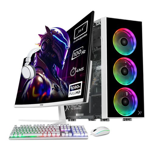 Xtreme pc gaming radeon 740m ryzen 5 32gb ddr5 ssd 1tb monitor 23.8