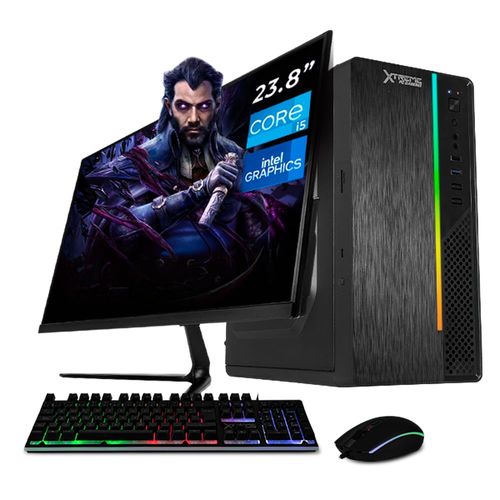 Xtreme pc gaming computadora core i5 16gb ssd 500gb monitor 23.8