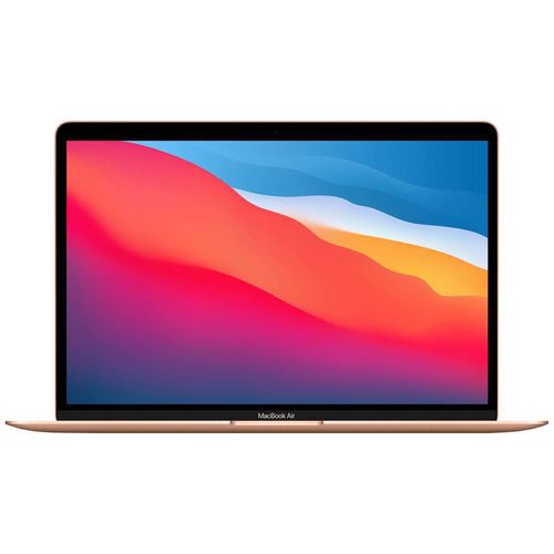 Laptop apple macbook air chip m1 8gb 256gb ssd ips 13.3 oro