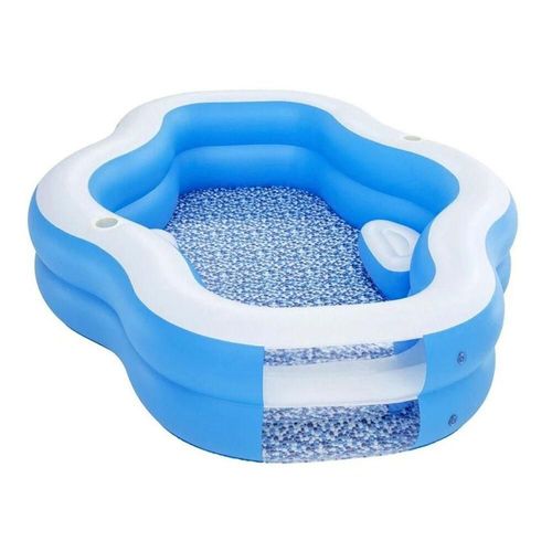 Alberca inflable redonda bestway splashview 2.7 x 1.98 x 51