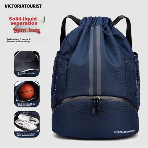 Mochila VICTORIATOURIST con cordón para hombre,azul