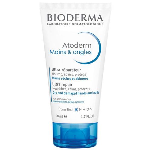 Bioderma Atoderm Crema reparadora para manos y uñas 50 ml