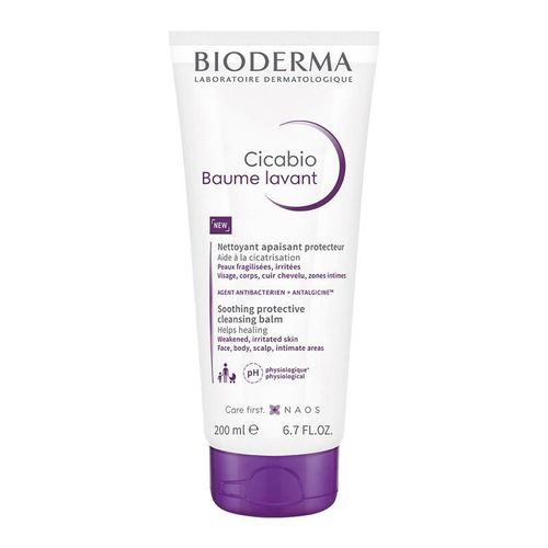 Bioderma Cicabio Baume Lavant Bálsamo limpiador reparador 200 ml