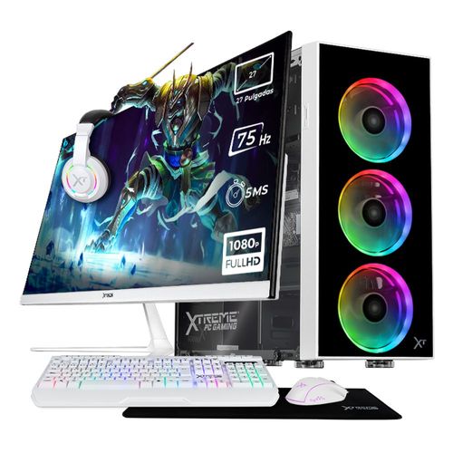 Xtreme pc gaming computadora core i5 32gb ssd 1tb monitor 27 wifi