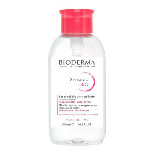 Bioderma Sensibio H2O Bomba Inversa Agua micelar desmaquillante piel sensible 500 ml