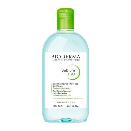 Bioderma Sébium H2O Agua Micelar Purificante Piel Grasa 500 ml