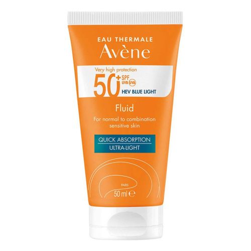 Avene Protector solar FPS50 Fluido sin color 50 ml