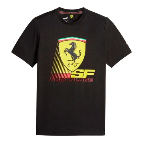 Playera PUMA Hombre 62095201 NEGRO ESCUDERIAS