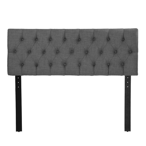 Cabecera Matrimonial Trinity Arlo Gris Oscuro TRY