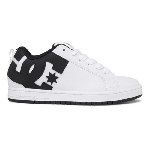 TENIS DC SHOES HOMBRE BLANCO COURT GRAFFIK 300529WLK