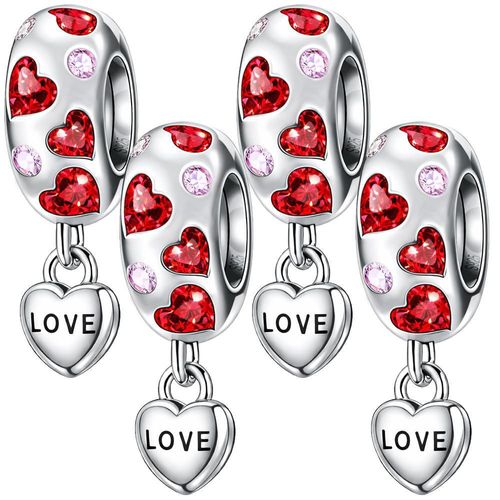 Joya Separador Romántico MXXTD-004 Hearts02 Charm separador Romántico