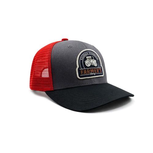 KNITE Gorra Farmer Truck Azul Trucker Hombre Ajustable Tractor Maquinaria Rancho