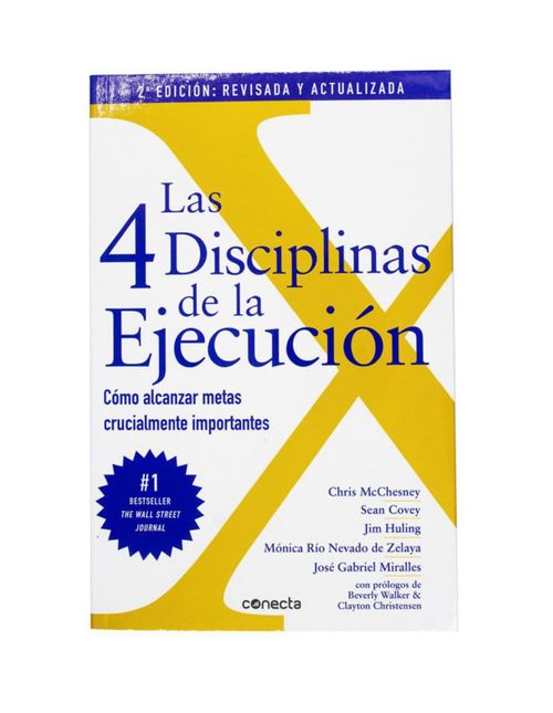 Libro Las 4 Disciplinas de la Educación Editorial Conecta /PRH
