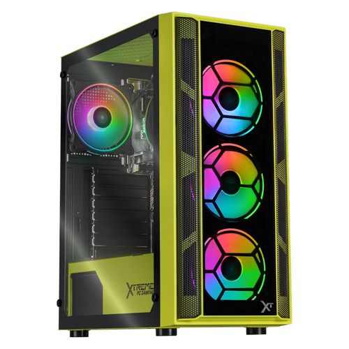 Xtreme pc gaming radeon vega ryzen 7 5700g 32gb ssd 1tb neon green