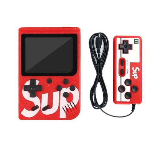 Consola de juegos para dos jugadores, SUP clásico retro de juegos en color, consola de juegos portátil.HOGAWAY