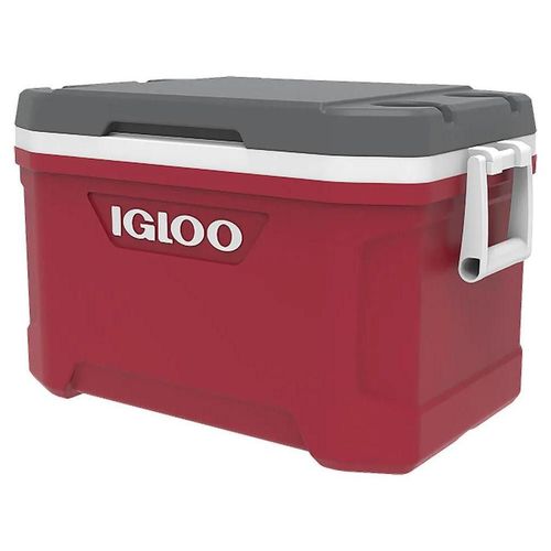 HIELERA IGLOO LATITUDE 52 QT ROJA INDUSTRIAL 76 LATAS