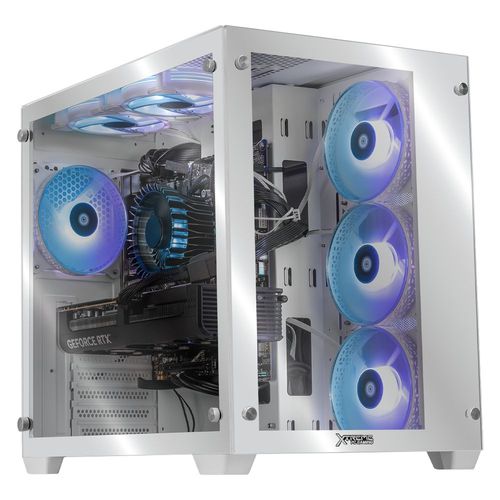 Xtreme pc gaming geforce rtx 5070 core i9 32gb ddr5 ssd 1tb white