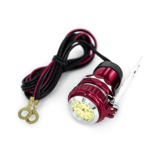 Cargador para moto usb color rojo universal sayto