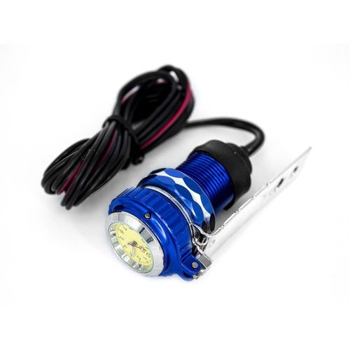 Cargador para moto usb color azul universal sayto