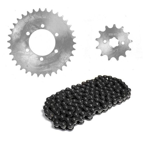 Kit de sprocket 250z 34d-13d 520hx120l
