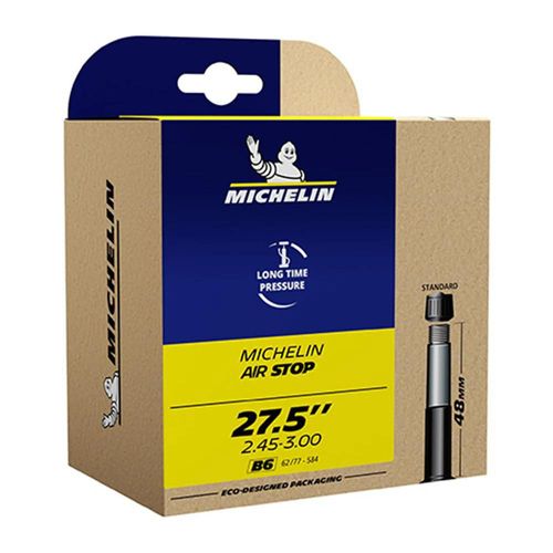 Camara bici r27.5x2.45/3.00 francesa 48mm airstop b6 michelin