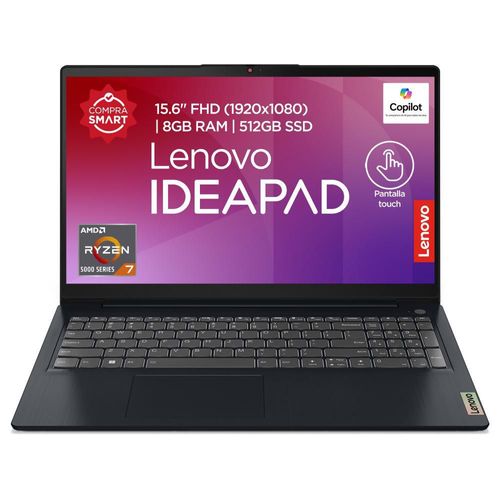 Laptop Lenovo Ideapad 3 15ALC6 15.6" Touch FHD AMD Ryzen 7 8GB RAM 512GB SSD