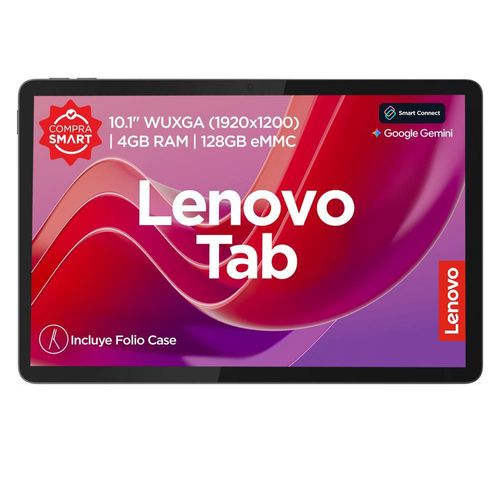 Tablet Lenovo Tab 10.1" WUXGA, 4GB RAM 128GB eMMc+ Folio Case