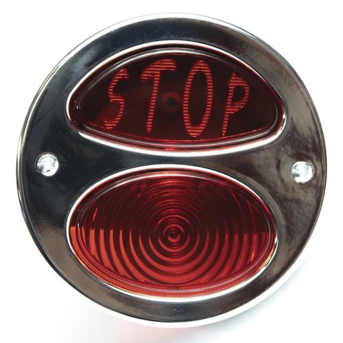 Calavera stop motocicleta bulb m2032 cromada