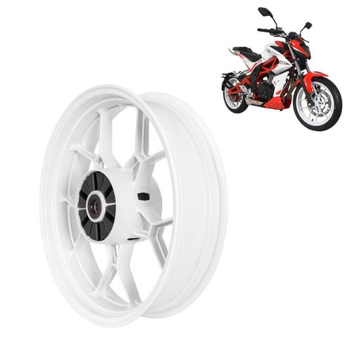 Rin completo trasero 4.0x17 moto vort-x200 blanco kinlley