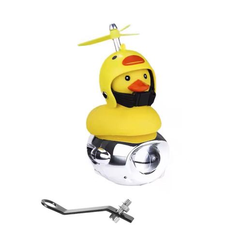 Faro foco luces moto con pato base metal espejo kinlley