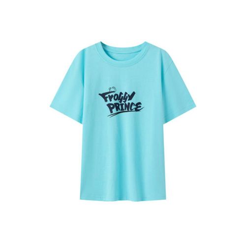 Playera Frog Azul Para Niño