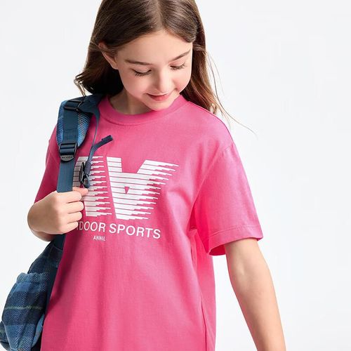 Playera Annil Rosa Para Niña