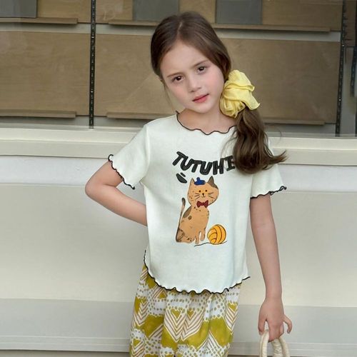 Playera Tutukids Beige Para Niña