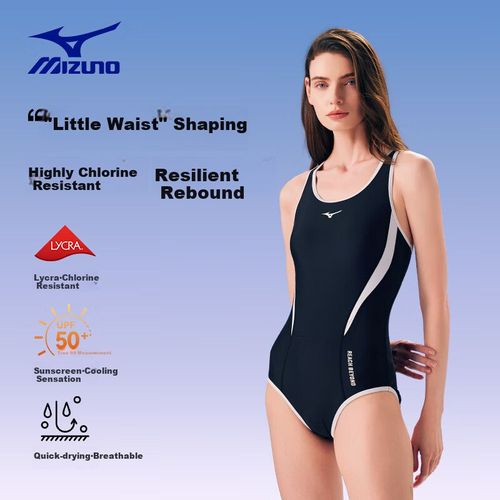 Traje de baño MIZUNO secado rápido con tirantes para mujer