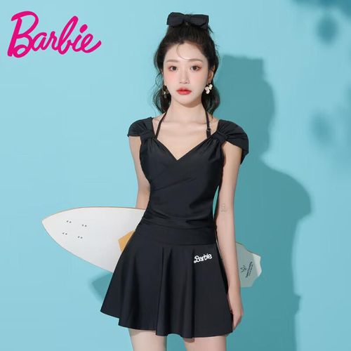 Traje de baño Barbie moldeador con falda para mujer