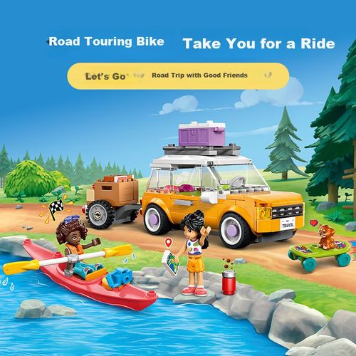 Set de Bloques LEGO Friends 42659 Viaje por Carretera de la Amistad