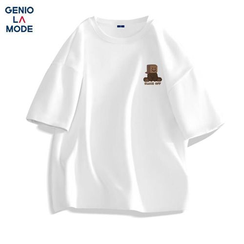 Playera Geniolamode Blanca Para Hombre