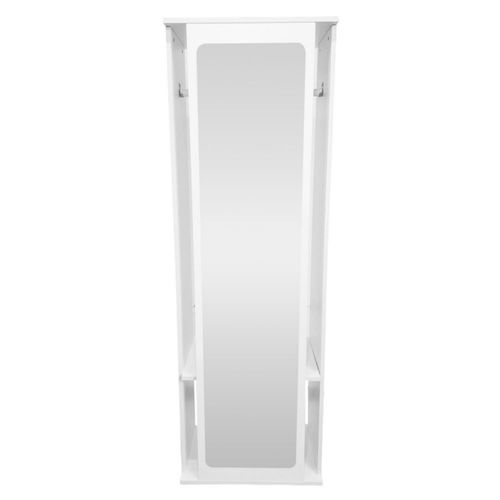 Perchero Closet Giratorio Armario con Espejo Cuerpo Completo