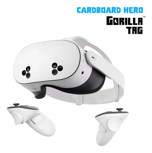 Meta Quest 3S 256GB – Visor Realidad Mixta Blanco – Bundle Batman: Arkham Shadow + Procesador Snapdragon XR2 Gen 2