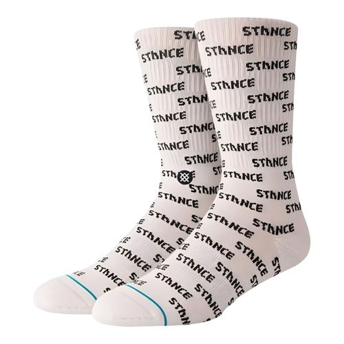 CALCETAS STANCE UNISEX REPEAT MULTICOLOR M546D18REPWHT