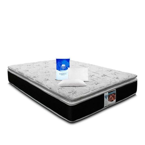 Colchón Spring Air Individual Kunis Firmeza Media Con Almohadas