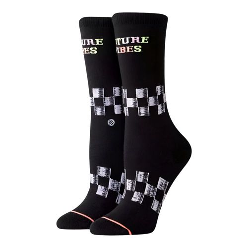 CALCETAS STANCE UNISEX FUTURE VIBES NEGRO W525D18FUTBLK
