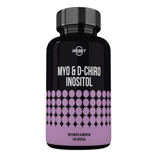 Reset Nutrition Myo Inositol Y D-chiro Salud Hormonal 240cáp Sabor Sin sabor