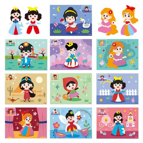 Stickers infantiles DOCTOR MA G-01 foamy 30 piezas para manualidades