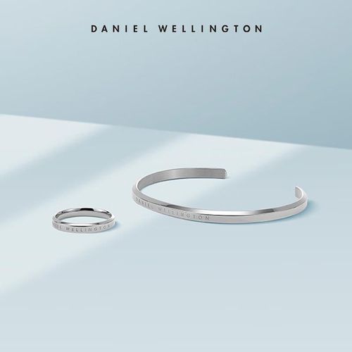 Brazalete Daniel Wellington classic de plata