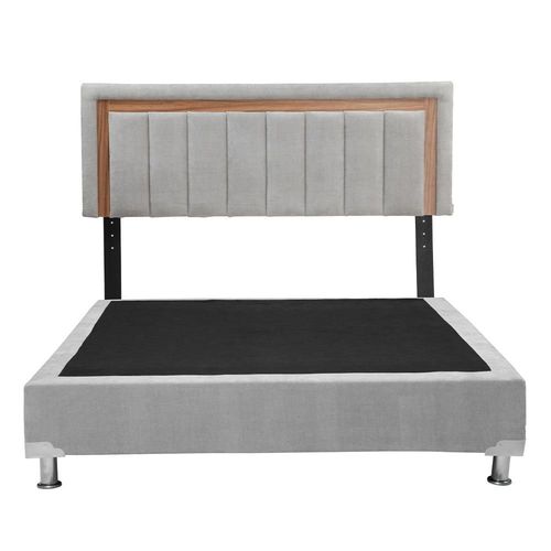 Cabecera Matrimonial Trinity Ventur Gris+ Box TRY