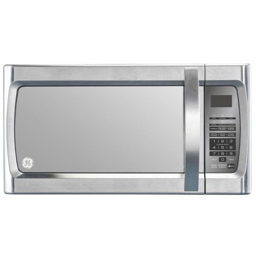 Horno de microondas 1.4. pies cúbicos (30 L) 120 V Gris Espejo GE Appliances - MGE14XEJI