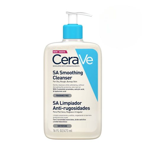 CeraVe SA Gel limpiador antirugosidades 473 ml